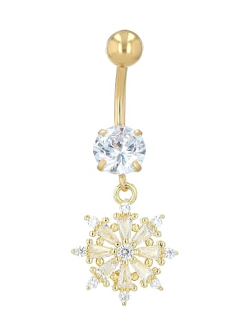 Adeliás Damen Piercing aus Edelstahl in gold