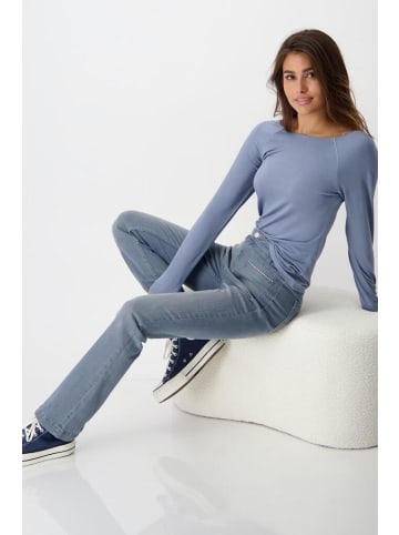 monari Langarmshirt in smokey blue