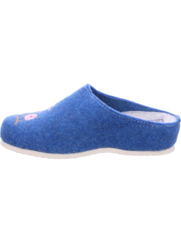 Tofee Pantoffel in blau