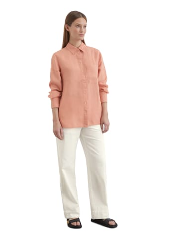 Marc O'Polo Leinenbluse regular in Light red
