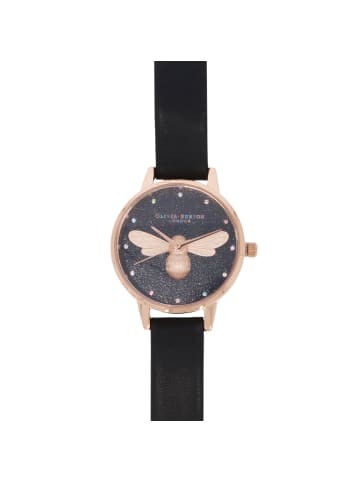 Olivia Burton Damenuhr "Rainbow Lucky Bee OB16FB13" in Schwarz