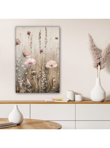 MuchoWow Poster mit Leiste Blumenfeld  (BxH)