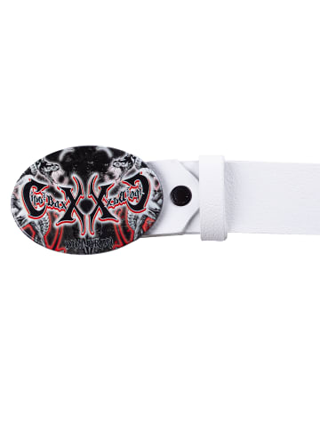 Cipo & Baxx Cipo & Baxx Herren Gürtel CG203 White 110cm x 3,8cm