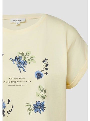 s.Oliver T-Shirt in 10D2_hellgelb