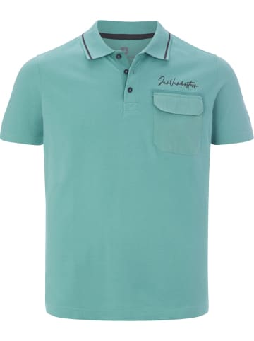 Jan Vanderstorm Poloshirt STILTOR in türkis