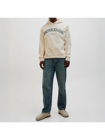 Jack and Jones Hoodie JORALMERIA Sweat Hood in Creme