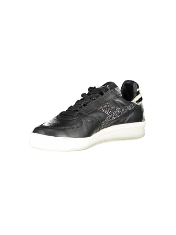 Diadora Schwarz Leder Damen Sneaker