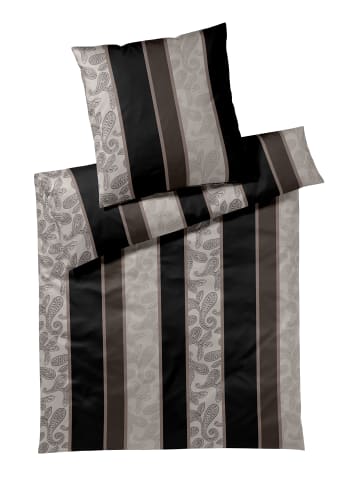 JOOP! JOOP! Bettwäsche Paisley Stripes 4121 Black - 09 in Black - 09