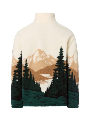 Gant Troyerpullover in ecru mehrfarbig