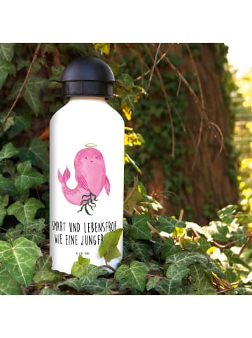 Mr. & Mrs. Panda Kindertrinkflasche Sternzeichen Jungfrau mit Sp... in Weiß