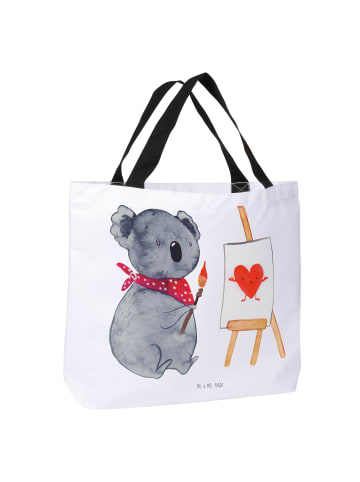 Mr. & Mrs. Panda Shopping Bag Koala Künstler ohne Spruch in Weiß