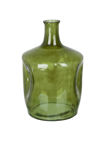 Beliani Blumenvase KERALA in Grün - (W) 23 x (H) 35 x (L) 23 cm