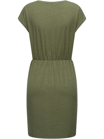 ragwear Jerseykleid Copr in Olive