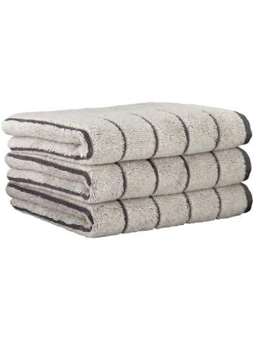 Cawö Handtuch 3er Pack in Platin