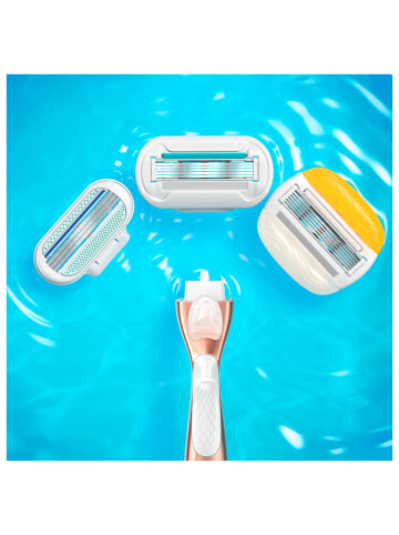 Gillette Venus Nassrasierer für Frauen "Extra Smooth Sensitive" in Rosegold