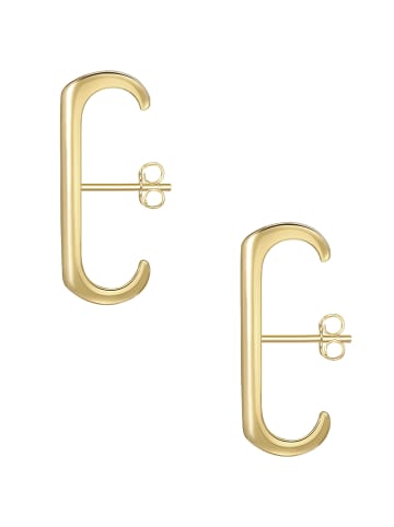 Glanzstücke München Ohrstecker Sterling Silber in gelbgold