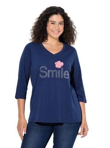 Ulla Popken Shirt in tintenblau