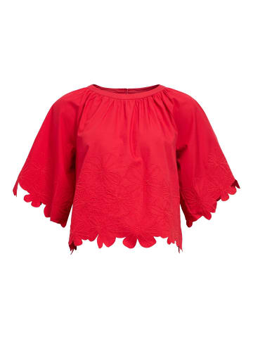 Object Crop Top in Barbados Cherry
