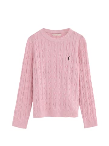 Polo Club Pullover RIGBY GO CABLE U COTTON W VO in Rosa