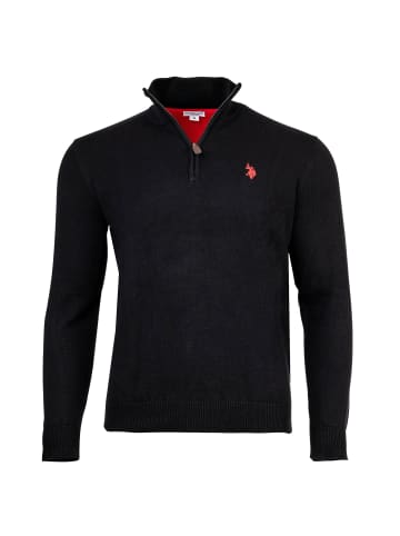 U.S. Polo Assn. Strickpullover 1er Pack in Schwarz