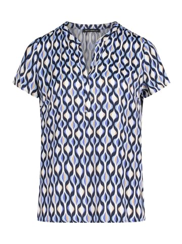 Betty Barclay Satin-Bluse in Blau
