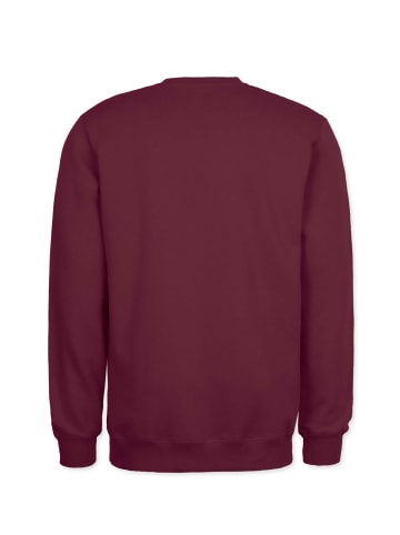 HONESTY RULES Sweat " Basic " in bordeaux