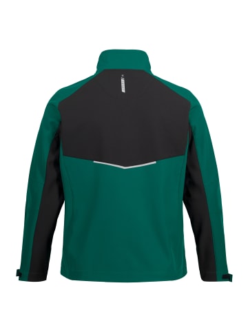 JP1880 Softshelljacke in flaschengrün