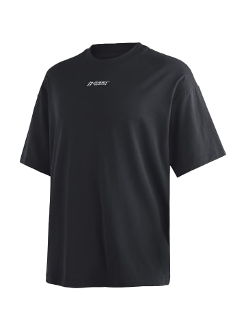 Maier Sports T-Shirt MS FAV TEE in Schwarz