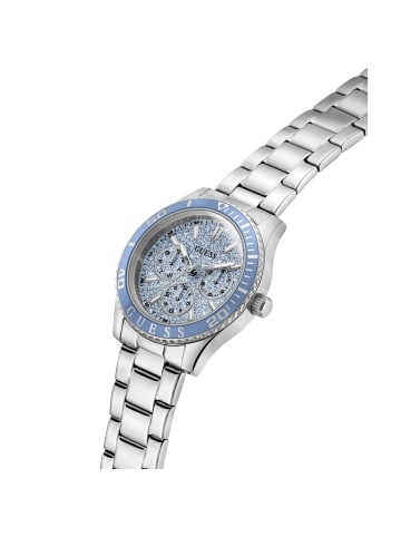 Guess Quarzuhr GW1035L1 in silber