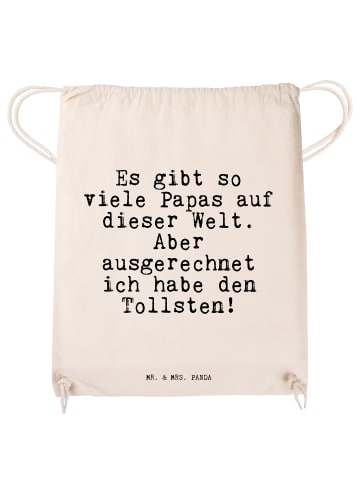 Mr. & Mrs. Panda Gymbag Es gibt so viele... mit Spruch in Creme
