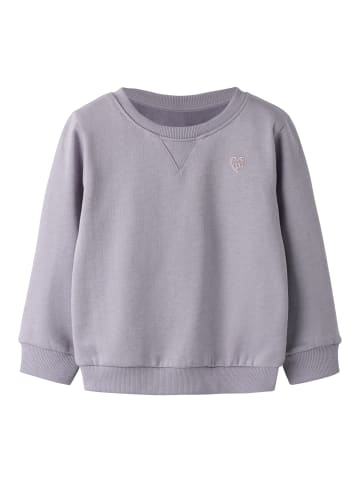 name it Sweatshirt NMFVIMA LS SWEAT BRU in lavender gray