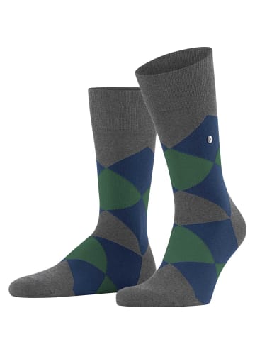 Burlington Socken 1er Pack in Grau/Blau/Grün