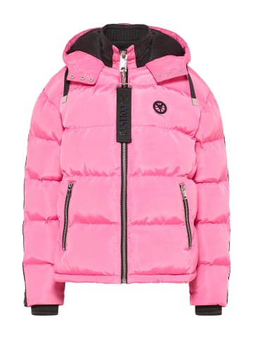 Carlo Colucci Winterjacke Daverda in Pink