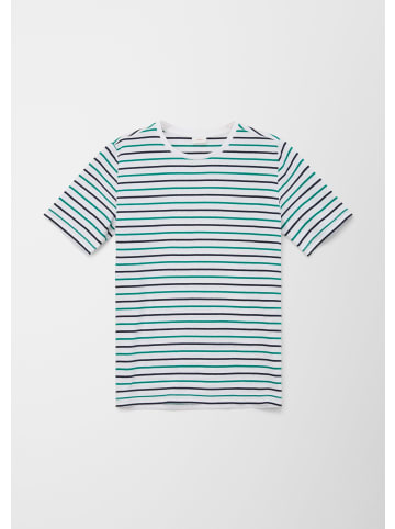 s.Oliver T-Shirt kurzarm in Mehrfarbig-weiß