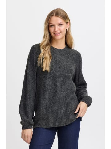 Fransa Strickpullover FRBEVERLY PU 8 20614497 modischer Strickpullover in Grau