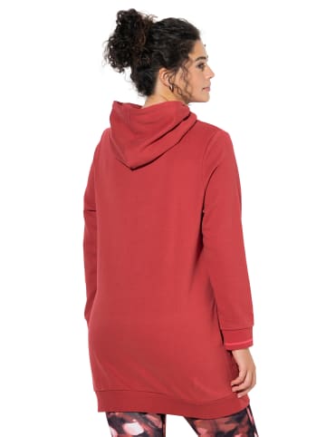 Ulla Popken Sweatshirt in ziegelrot