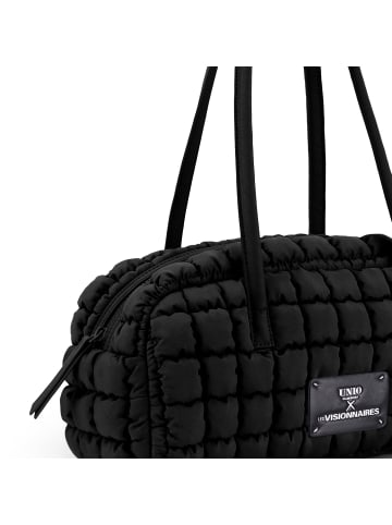 Les Visionnaires Unio Zicke Schultertasche 34 cm black