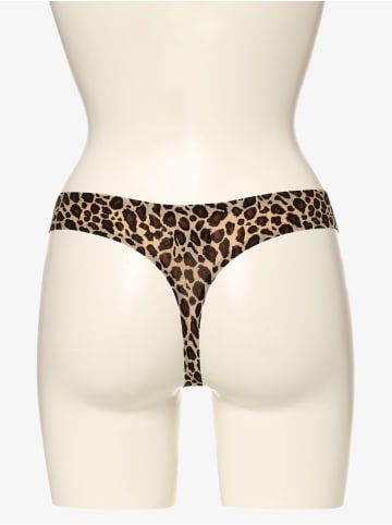 Chantelle String in beige schwarz