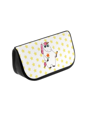 Mr. & Mrs. Panda Kosmetiktasche Einhorn Woodstock ohne Spruch in Weiß
