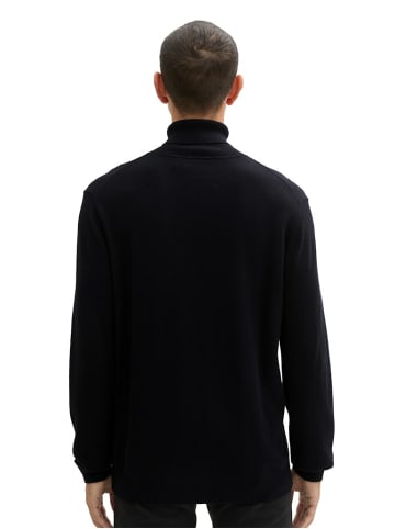 Tom Tailor Rollkragenpullover für Damen in Schwarz