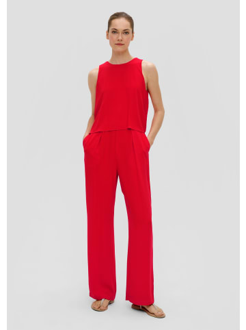 s.Oliver BLACK LABEL Overall lang in Rot