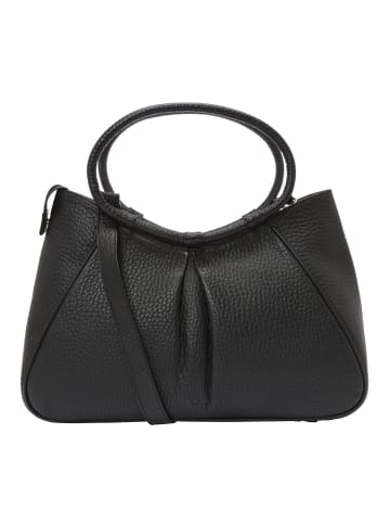 VLD VOi Leather Design Hirsch Ilona Handtasche Leder 40 cm in schwarz