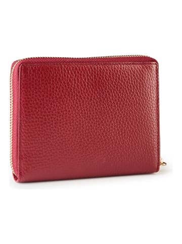 Esquire Alexandria Geldbörse RFID Schutz Leder 13 cm rot