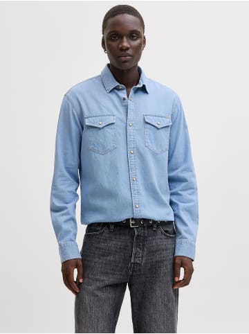 Jack & Jones Jeanshemd in Light Blue Denim 1