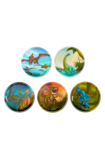 Ergobag Kletties-Set Dinosaurier Park in mehrfarbig