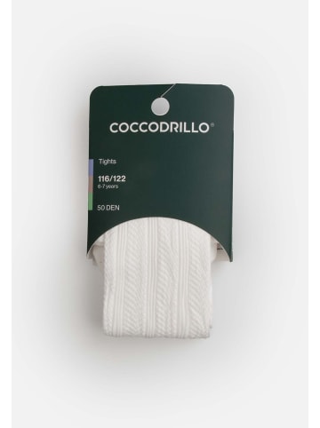 Coccodrillo Mädchenstrumpfhosen in ecru