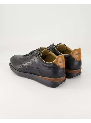 La Martina Sportliche Schnürschuhe in Schwarz