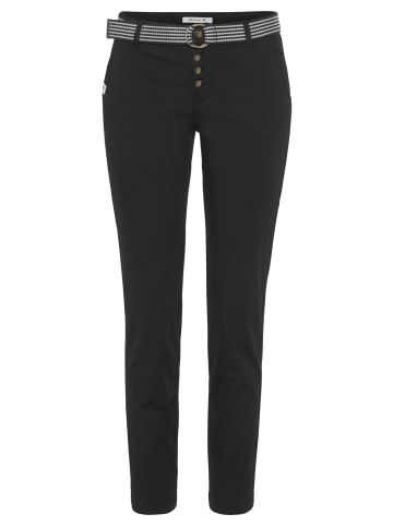 Delmao Chinohose in schwarz