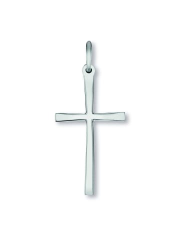 ONE ELEMENT  Kreuz Anhänger aus 925 Silber in silber