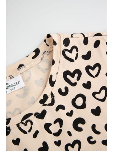 Coccodrillo T-Shirt mit kurzen Ärmeln in beige